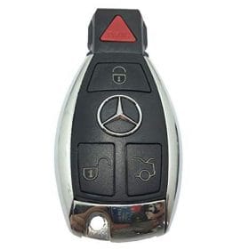 Mercedes fjärrnyckel larmdosa 4 knappar