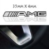 Mercedes AMG emblem interiör