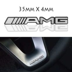 Mercedes AMG emblem interiör