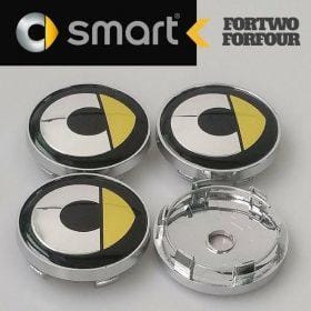Smart logo centrumkåpor till bilen 60 mm