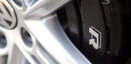 Volkswagen R dekal dekaler till bromsar