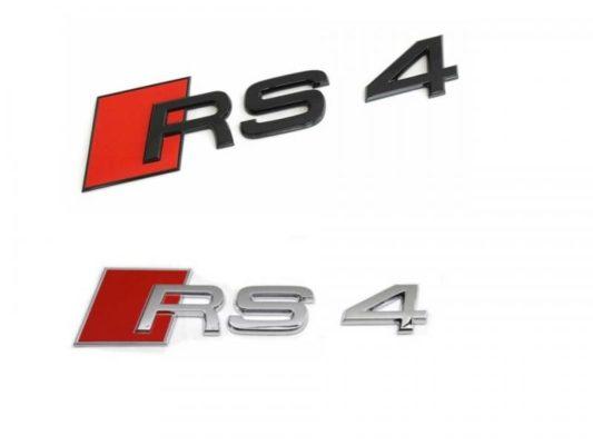 audi rs4 emblem