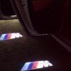 BMW M logo dörrbelysning dörrlampor