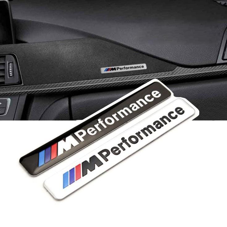 BMW M Performance emblem för interiör 1 m performance interiör emblem