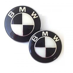 bmw emblem svart