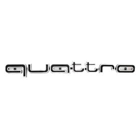 quattro emblem till grillen