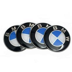 BMW stickers emblem till bilen i blå vit