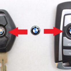 BMW emblem märke till bilnyckeln