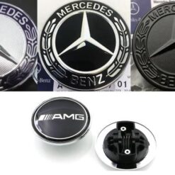 mercedes eblem till motorhuv