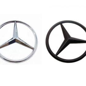 mercedes emblem till bakluckan