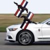 Ford Mustang 2st emblem märke till skärmarna 4 ford mustang emblem