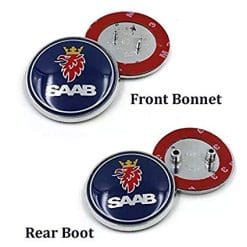 saab emblem till motorhuv