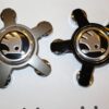 Skoda täckkåpa centrumkåpa spindel 134 mm