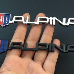 snygg alpina emblem till BMW