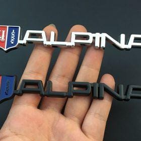 snygg alpina emblem till BMW