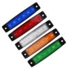 Små DRL LED lampor för styling av bil lastbil 12v 24v