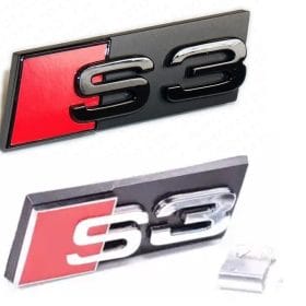 audi s3 emblem till grillen, s3 emblem märke grill logo