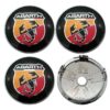 fiat abarth logo centrumkåpor navkåpor