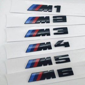 BMW M1, M2, M3, M4, M5, M6 logo emblem till bilen