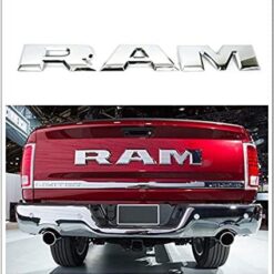 dodge ram logo i silver färg