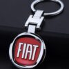 Fiat logo nyckelring nyckelhänge 2 fiat nyckelring nyckelhänge