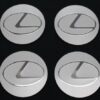 Lexus hjulnav emblem, fälgemblem 56, 65mm 3 lexus fälgemblem nav emblem