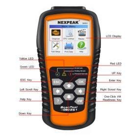 Nexpeak felkodsläsare obd2 till bilen