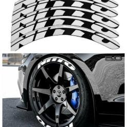 Däck-text sticker NITTO däck tire letter