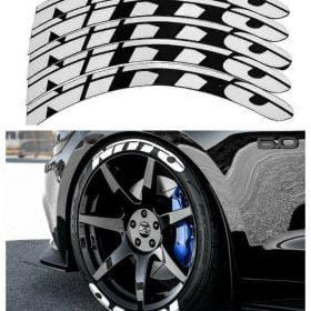 Däck-text sticker NITTO däck tire letter