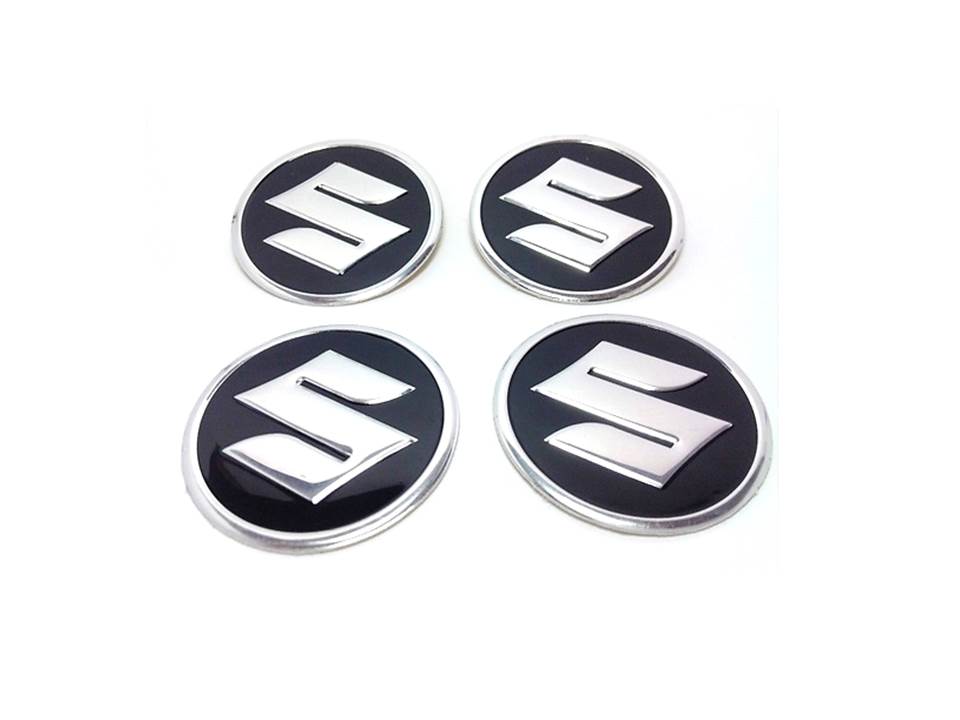 Suzuki logo hjulnav emblem 4-pack 56 mm 1 suzuki logo hjulnav emblem fälgemblem