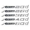 bmw xdrive emblem 2,0d, 2,5d, 3,0d, 3,5d, 4,0d, 5,0d