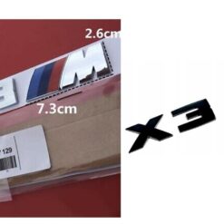 bmw x3m logo emblem oem till bilen