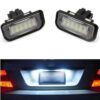 mercedes skyltlampor vita led