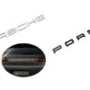 porsche bagagelucka emblem