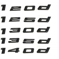 bmw emblem modellbeteckning till bilen