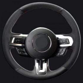 ford mustang rattskydd ratt läder till bilen