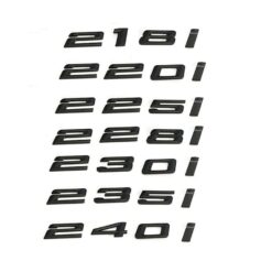 bmw 2 serie i modellbeteckning emblem