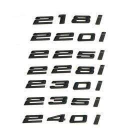 bmw 2 serie i modellbeteckning emblem