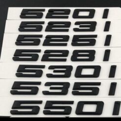bmw 520i 525i 530i 535i 540i 550i logo emblem i blank svart
