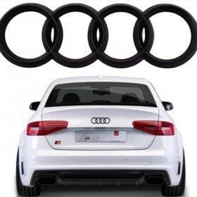 audi ringar emblem till bagageluckan