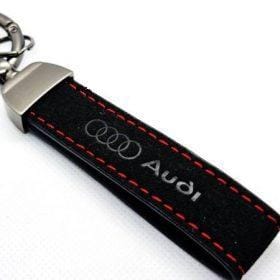 audi alcantara nyckelring