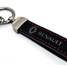 renault nyckelring alcantara