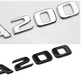 mercedes a200 modellbeteckning emblem