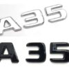 mercedes a35 modellbeteckning emblem