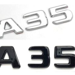 mercedes a35 modellbeteckning emblem