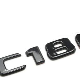 Mercedes c180 blank svart emblem