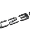 mercedes c230 emblem blank svart