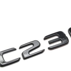 mercedes c230 emblem blank svart