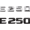 Mercedes E250 emblem modellbeteckning