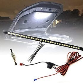 Universal LED belysning till motorhuv